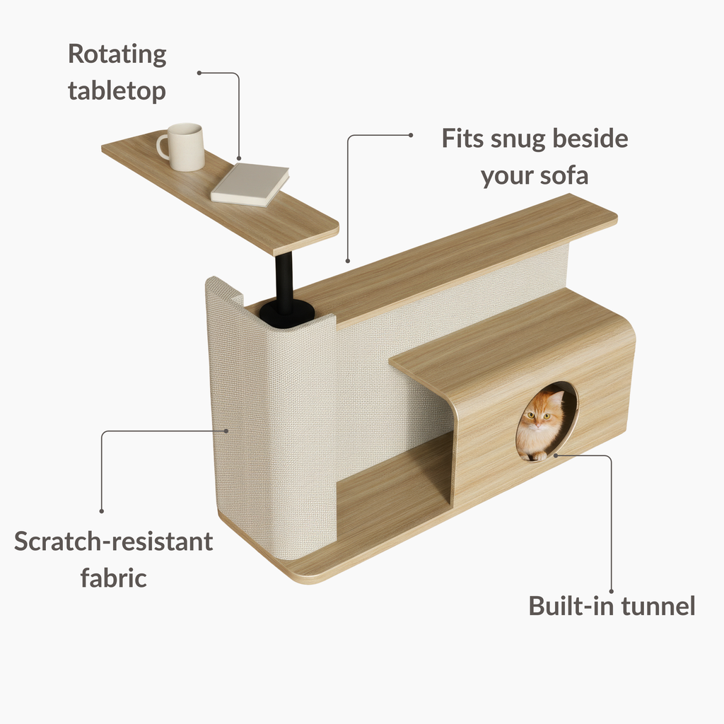 Pawrtn­er Sofa Side Table
