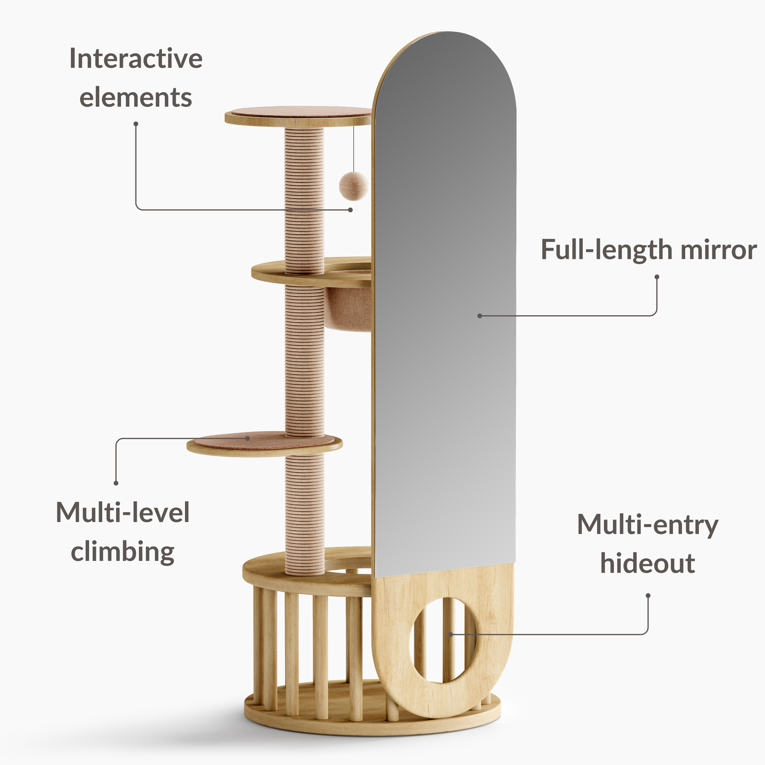 Catio Tower Mirror